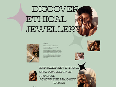 African jewellery & Web design