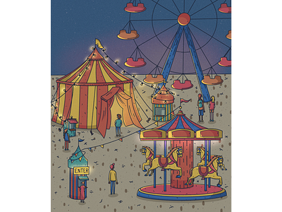 Circus - Personal Illustration