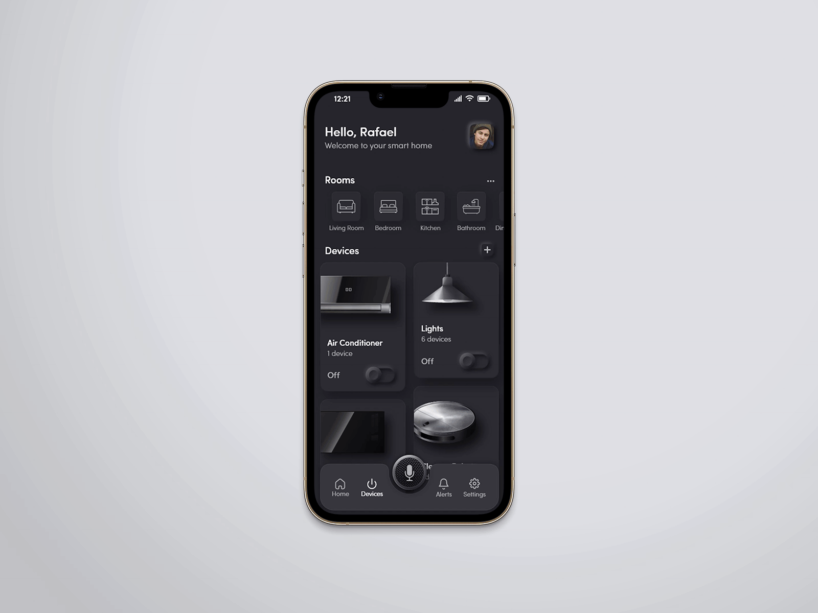 Smart Home app Concept