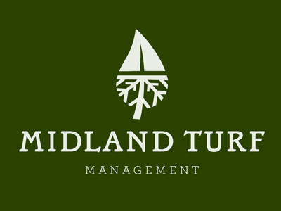 Midland Turf Management lawn management midland nebraska omaha reeder snow removal the new blk typography tyson vector