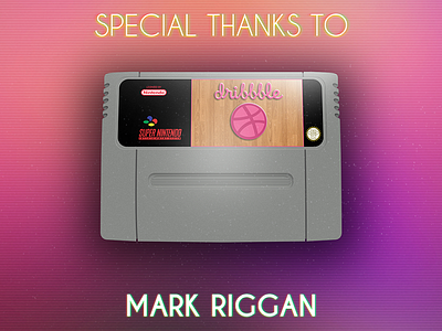 Thanks @ Mark Riggan blur nintendo retrogaming super thanks