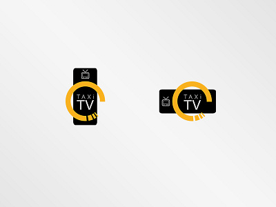 Taxis TV Logo design logo taxi tv