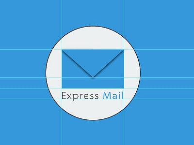Express Mail design express icon logo mail