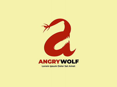 AngryWolf Logo Concept