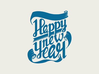 Happy New Year Handlettering