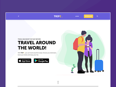 Daily UI - Travel App Landing Page dailyui dark ui design figma icon landing landing page light ui travel travel app ui ui design uidesign user interface design ux web