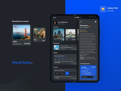 Samsung foldable layout design art homepage mobile app uidesign uiux