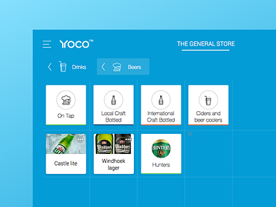 Yoco iOS app - Categories