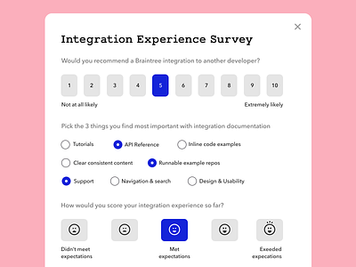 Developer Satisfaction Survey