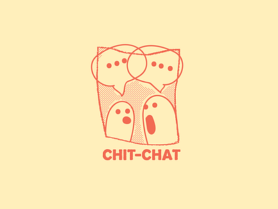 Chit Chat  Chit chat, Illustration, Talk