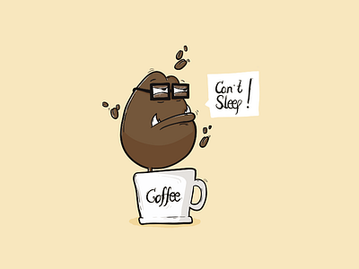 Need some sleep coffee coffee cup illustration sleep