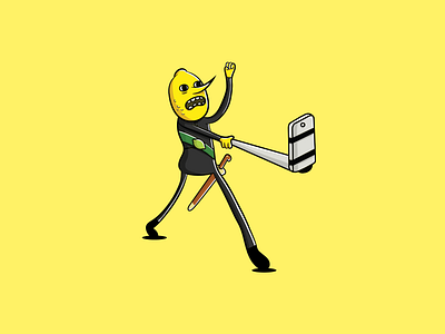 Lemongrab Selfie