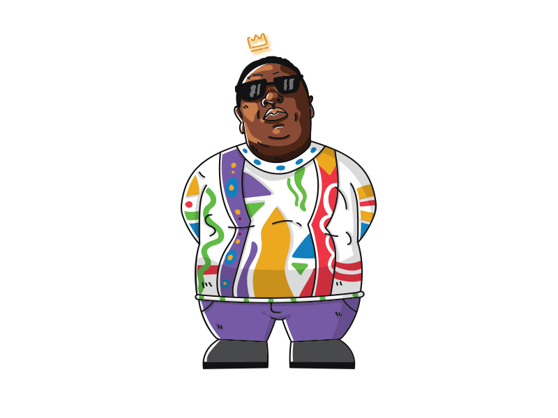 Biggie Smalls by David Ristevski on Dribbble