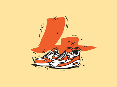 BUZZ Sticker Design #2 cartoon character character design doodle drawing illustration logo monster nike nike air nike air max nike running sneaker sneakerhead sneakers sticker typography vector