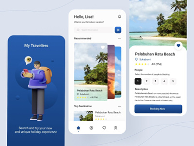 Travel Apps ~ app branding design inspiration mobile apps simple design travel apps ui uiux userinterface ux