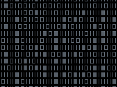 1s & 0s binary code grid pattern