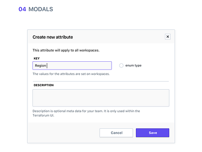 Modal guides modal product ui