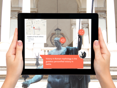 Download Augmented Reality cultural heritage by Andrea Campaci - Dribbble