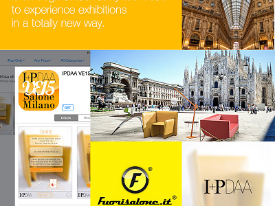 IPDAA Virtual Events 2015 Salone Milano 2015 application augmented reality design events forniture fuorisalone milan