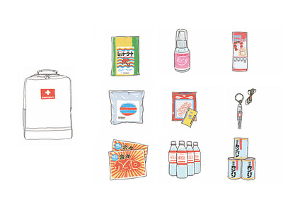 Emergency Bag illustration