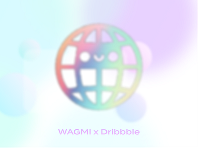 Dribbble x WGMInterfaces dribbble nft