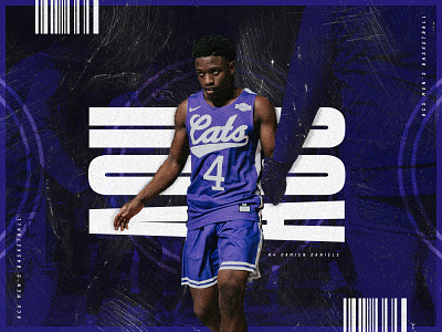 ACU Men's Basketball Design basketball college design player poster sports