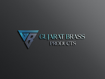 Logo Design For Gujarat Brass Products branding design graphic design illustration logo motion graphics typography ui ux vector