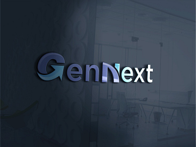 GenNext Logo Design branding design graphic design illustration logo motion graphics typography ui ux vector