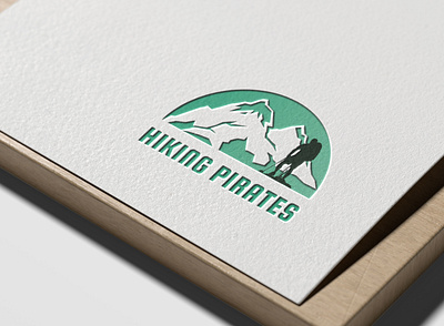 Hiking Pirates Logo Design branding design graphic design illustration logo motion graphics typography ui ux vector