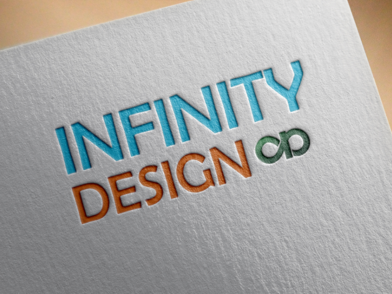 3D Paper Logo Mockup by Infinity Design on Dribbble