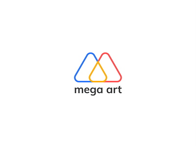 mega art logo brand brand design brand identity branding design illustraion logo logo design logodesign logos