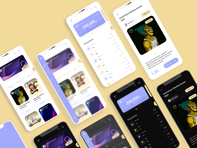 Zest NFT Marketplace app branding crypto interaction design nft nft marketplace ui ui design