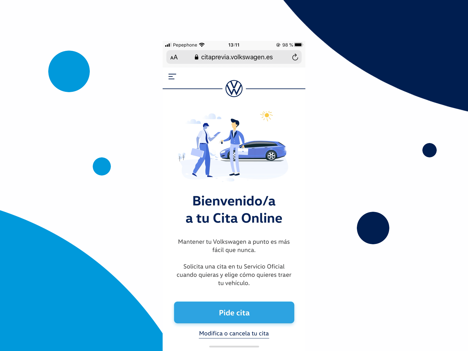 Volkswagen Appointment Redesign Concept