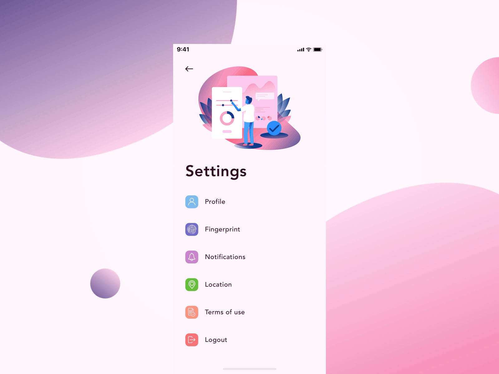 Daily UI 7 — Settings animation daily 100 challenge dailyui interaction interface settings ui uidesign