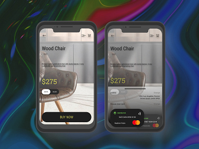 Furniture store app chair chair design clear design graphics interface mobile app mobile app design mobile design mobile ui post shop style ui ux