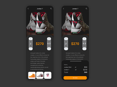 Jordan Store App app design graphics illustration interface jordan mobile app design post shop store ui ux