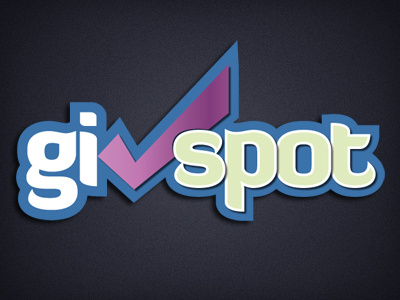 givspot logo check mark foursquare hackathon logo