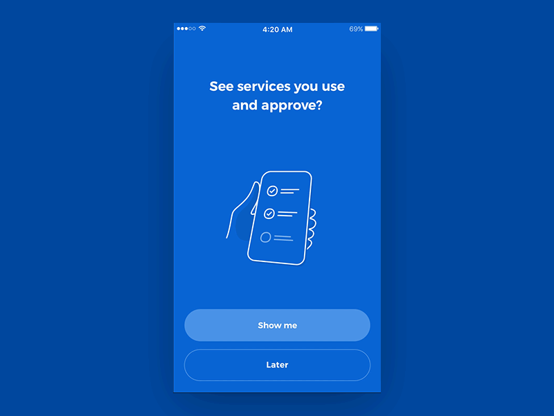 Onboarding animation animation illustration ios onboarding principle