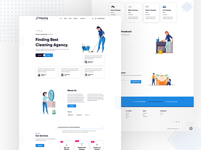 Cleaning Service Landing Page