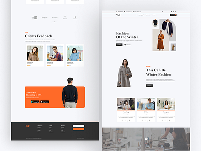 Winter Fashion Landing Page fashion fashion boy fashion girl figma online shopping shopping trending design ui uidesign ux uxdesign website winter winter fashion winter fashion boy winter shopping wordpress