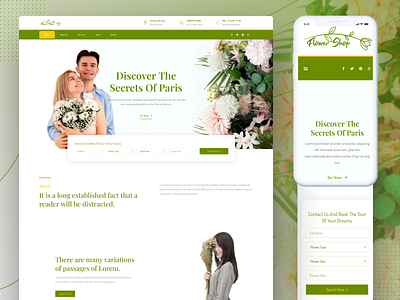 Online Flower Shop Website