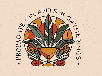Propagate Plants & Gatherings Shop Branding