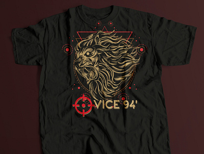 VICE '94 T-Shirt Design apparel design apparel mockup logo t shirt design t shirt mockup typography vector