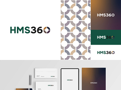 HMS360 Logo and Branding Design branding design icon logo logo design typography vector