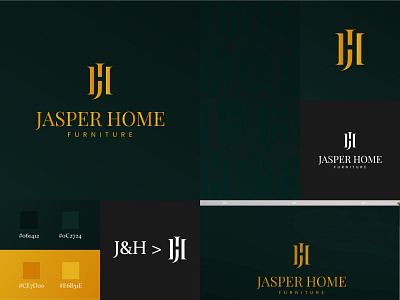 Jasper Home Logo and Branding Design branding design icon logo logo design typography vector