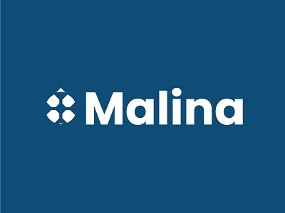 Malina Logo and Branding Design branding design icon logo logo design typography vector