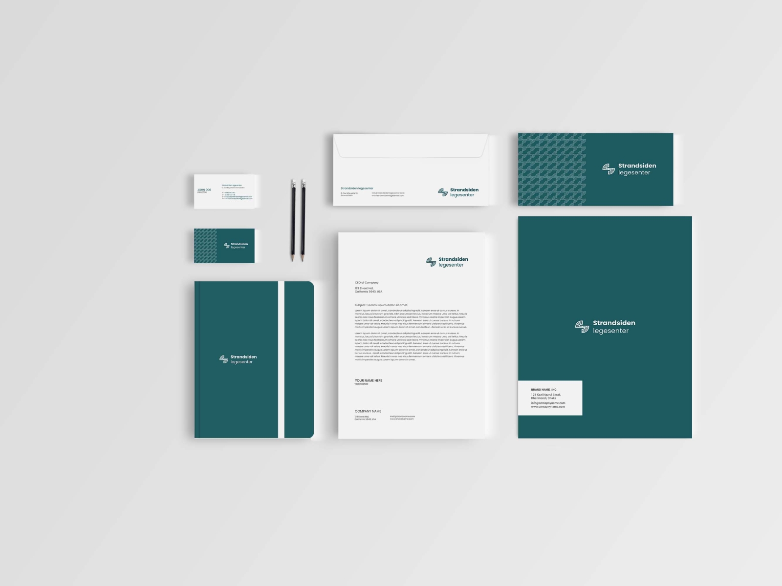 Strandsiden legesenter Logo and Branding Design by Aleksandar Josic on ...