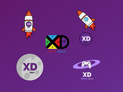 XD Space Logo Design