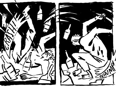 Red Right Hand comics comix sketch