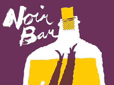 Noir Bar Cover comics crime hardboiled illustration noir